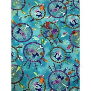TIMELESS TREASURES‎ FABRICS WEST #C9045 DREAM CATCHERS 1599